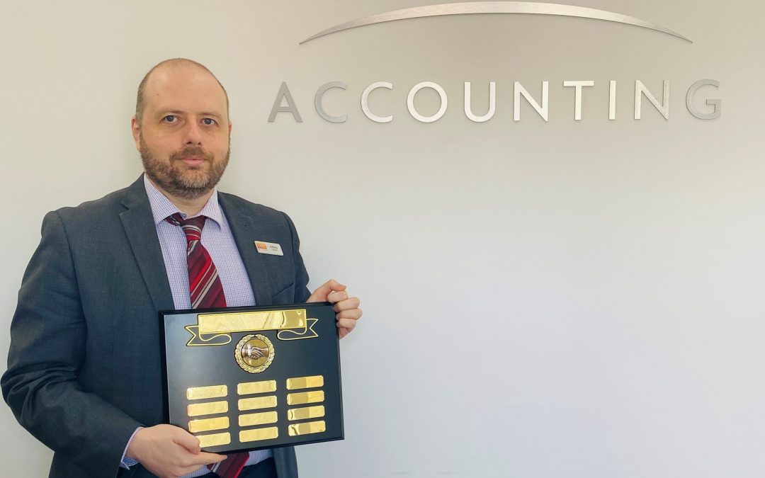 Congratulations Anthony – Crest Accounting Employee of the Year for 2020